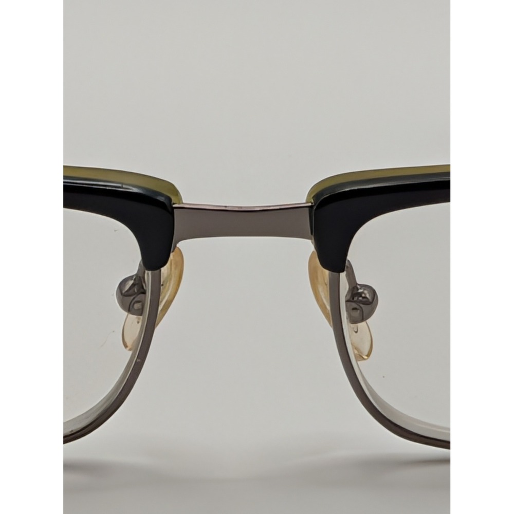 Guess GU1546 Eyeglass Frames Only Black Green Full Rim Rectangle 52-17-145 - Picture 7 of 16